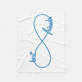 永久に親友 フリースブランケット (正面)