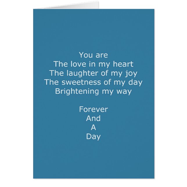 永久に詩 (正面)