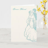 "永久に賛美された"結婚式の招待状 カード (黄色い花)