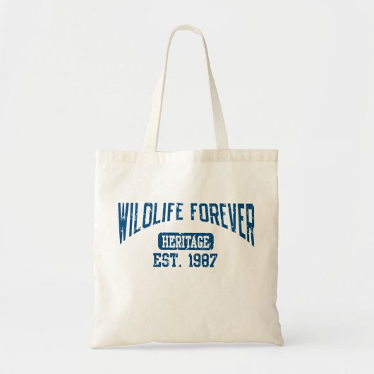 永久に野性生物HERTIAGEのトートバック トートバッグ (正面)