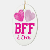 永久にBFFの親友 セラミックオーナメント (左)