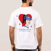 永久にFastpitchの男の子のティー#3 Tシャツ (裏面)