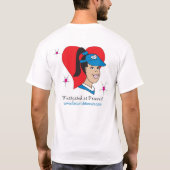 永久にFastpitch "男の子" T #2 Tシャツ (裏面)