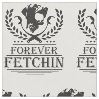 永久にFetchinの生地 ファブリック
