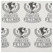 永久にFetchinの生地 ファブリック (見本)