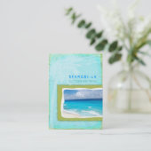 永久にGCのシャングリラのターコイズ 名刺 (スタンド正面)