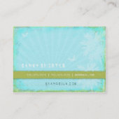 永久にGCのシャングリラのターコイズ 名刺 (裏面)