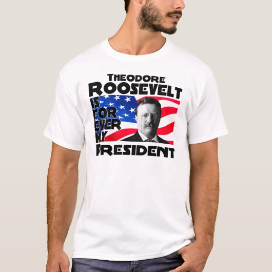 永久にTeddy Roosevelt Tシャツ (正面)