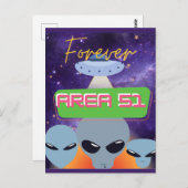 永久エリア51 ポストカード (正面/裏面)