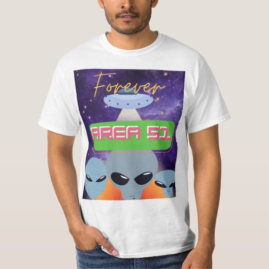 永久エリア51 Tシャツ (正面)