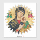 永久ステッカーの救済母 シール (シート)