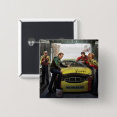 永久スピードウェイ2 缶バッジ (正面&裏面)