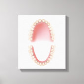 永久歯成歯 キャンバスプリント (正面)