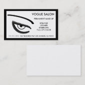 永久的な構造の美しい目 名刺 (正面/裏面)