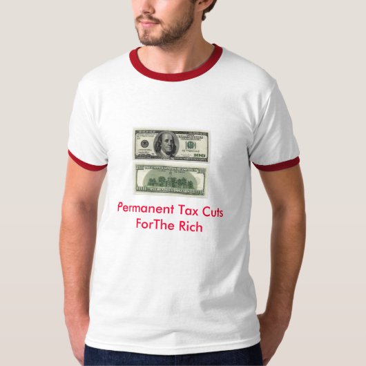永久的な減税 Tシャツ (正面)