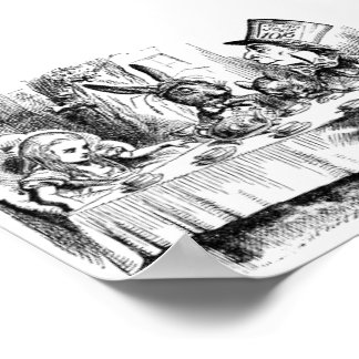 永久茶パーティーポスター ポスター