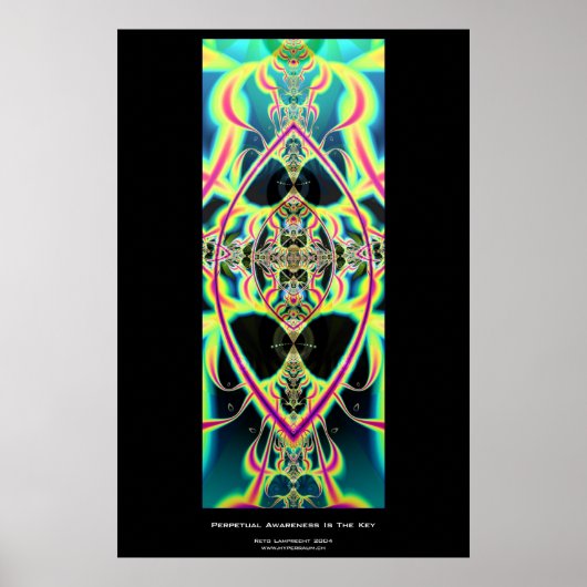 永久認識度は鍵 ポスター (正面)