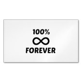 永久100% マグネット名刺 (正面)