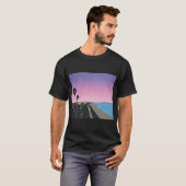 永井博アートプリントポスターVaporwave Shirt Tシャツ (正面フル)