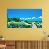 永井寛美術絵画 キャンバスプリント (インサイチュ (リビング))