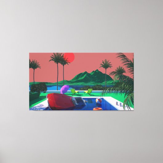 永井弘 キャンバスプリント (正面)