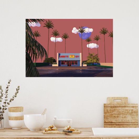 永井弘 ポスター (キッチン)