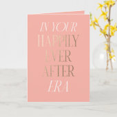 永年記念挨拶状 カード (黄色い花)