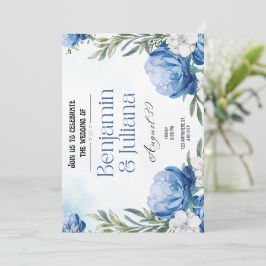 永恒の愛の物語: 私たちの次の章に参加しよう 招待状 (スタンド正面)