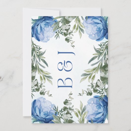 永恒の愛の物語: 私たちの次の章に参加しよう 招待状 (裏面)