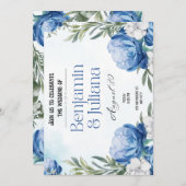 永恒の愛の物語: 私たちの次の章に参加しよう 招待状 (正面/裏面)