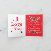 永恒的爱 カード (内部)