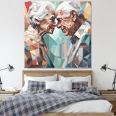 永恒的邂逅 キャンバスプリント (インサイチュ (寝室))