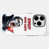 永眠しない ヴァンパイア ゴシック 水彩 恐怖 アート Case-Mate iPhoneケース (裏面 (横))