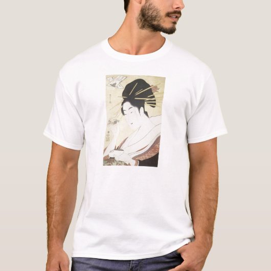 永石喜仙法師の詩 Tシャツ (正面)