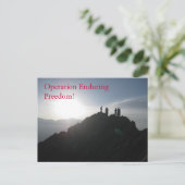 永続する自由を操作！ ポストカード (スタンド正面)