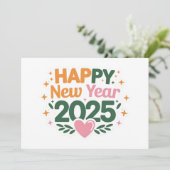 永続する願い: ようこそ、2025年のホリデーカード シーズンカード (スタンド正面)