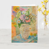 永続キュー | ジグムントワリシヴスキ カード (黄色い花)