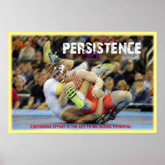 永続性 – レスリング電位 ポスター (正面)