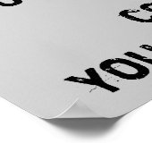 永続的で一貫性のある ポスター (角)