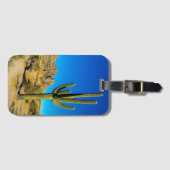 永続的なサボテン ラゲッジタグ (正面横)