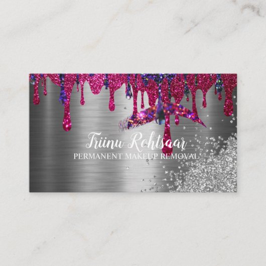 永続的な構成で美しいを再定義する 名刺 (正面)