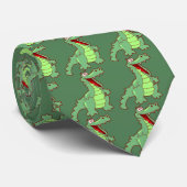 永続的な漫画のわに ネクタイ (ロール)