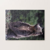 永続的な灰色グマ ジグソーパズル (横)