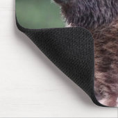 永続的な灰色グマ マウスパッド (コーナー)