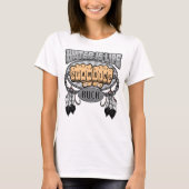 永続的な石水は生命握りこぶしです Tシャツ (正面)