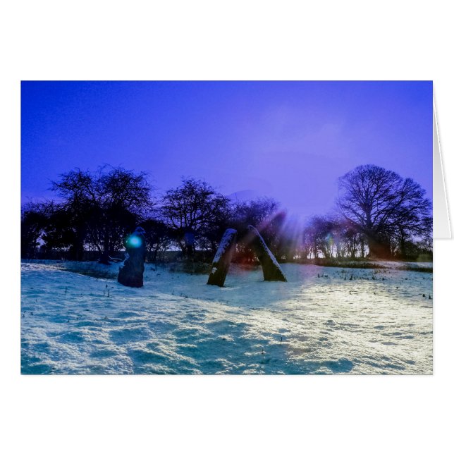 永続的な石 (正面横)