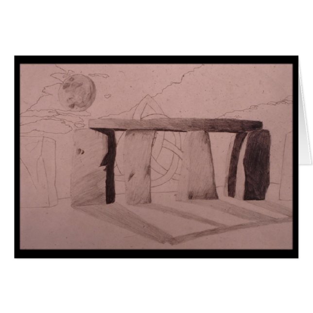 永続的な石 (正面横)