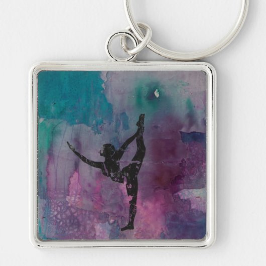 永続的な足の伸張YG -優れたKeychain キーホルダー (正面)