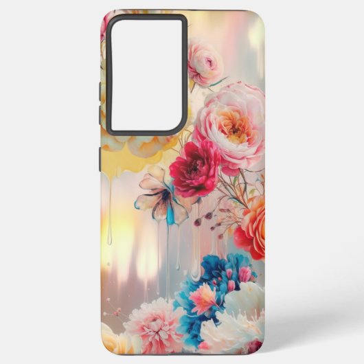 永続的な開花02 SAMSUNG GALAXYケース (裏面)