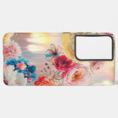 永続的な開花02 SAMSUNG GALAXYケース (左側面)